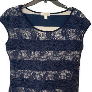 Ladies Short Sleeve Top Size L